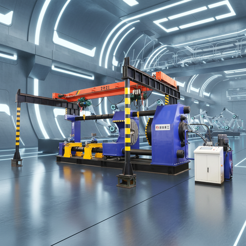 JIANHA Horizontal Hydraulic Press for Wheelset Mounting And Dismounting 630 Ton