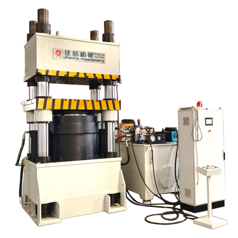 ODM JIANHA Y33-1000T Graphene Material Making Power Hydraulic Heat Press Machine 4 Column Vertical Hydraulic Press Machine