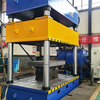 Motorcycle parts factory stretch forming servo four-column vertical hydraulic press machine 500T