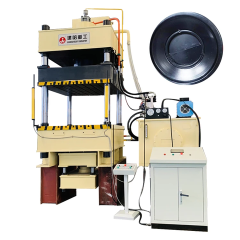 Hydraulic Presses for Metal Stretching Feature Hydraulic Pads That Distribute Force Evenly