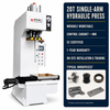 JIANHA 20T C-Type Hydraulic Press with Movable Worktable, HMI Control, CE Certification and On-Site Training